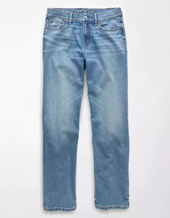 AE Strigid Low-Rise Baggy Straight Jean - Image 4