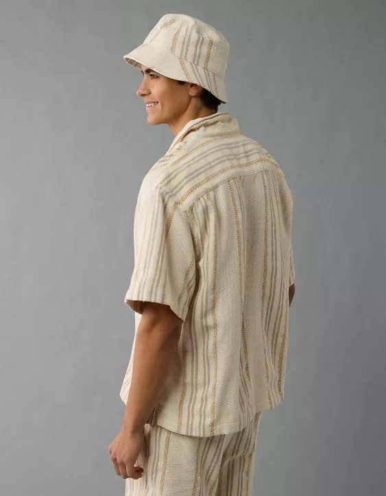 AE Poolside Striped Button-Up Shirt - Image 2