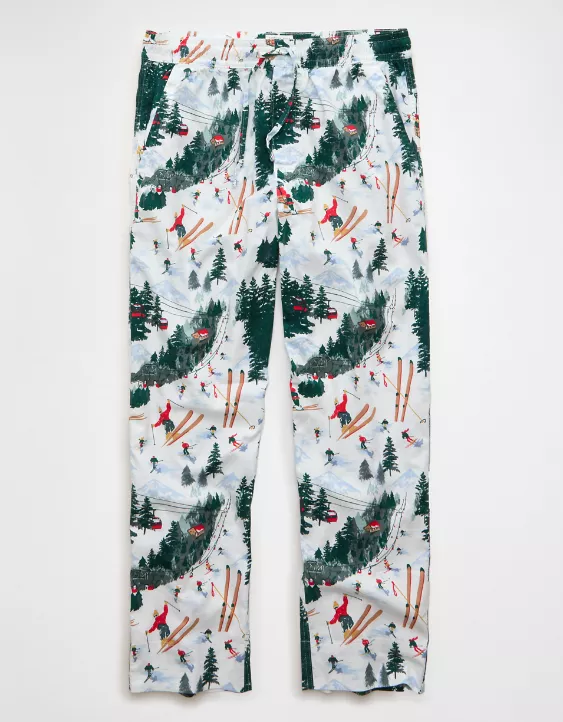 AE Flannel Open Leg PJ Pant - Image 3