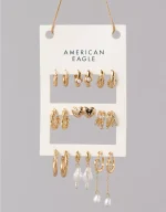 AE Heart Earrings 9-Pack
