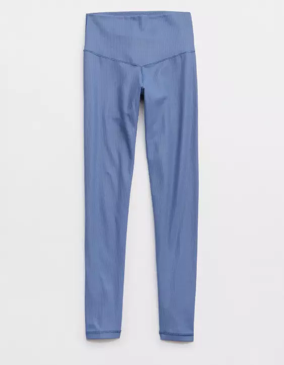 OFFLINE By Aerie Real Me XTRA Rib Foil Legging - Image 3