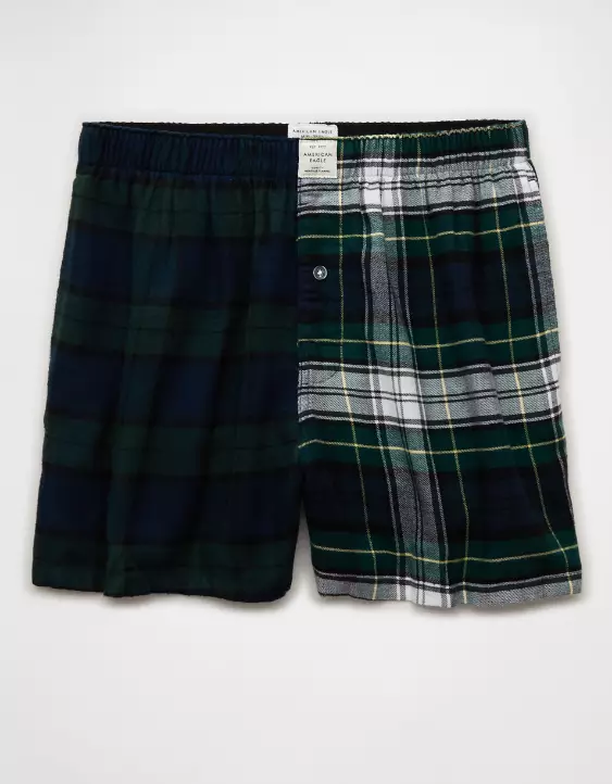 AEO Plaid Stretch Boxer Short - Image 3