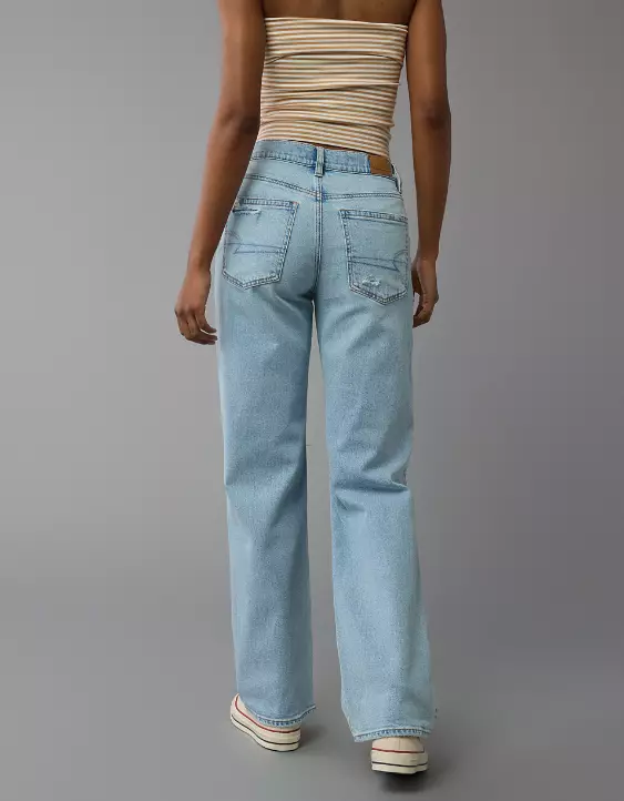 AE Strigid Ripped High-Waisted Stovepipe Jean - Image 3