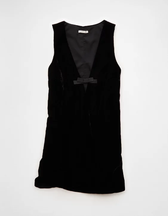 AE Velvet Mini Dress - Image 3