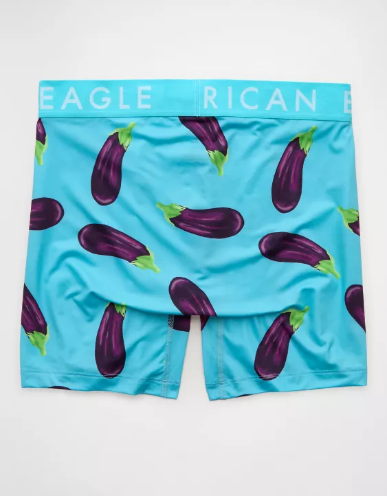 AEO Men's Eggplants 6" Flex Boxer Brief - Image 4