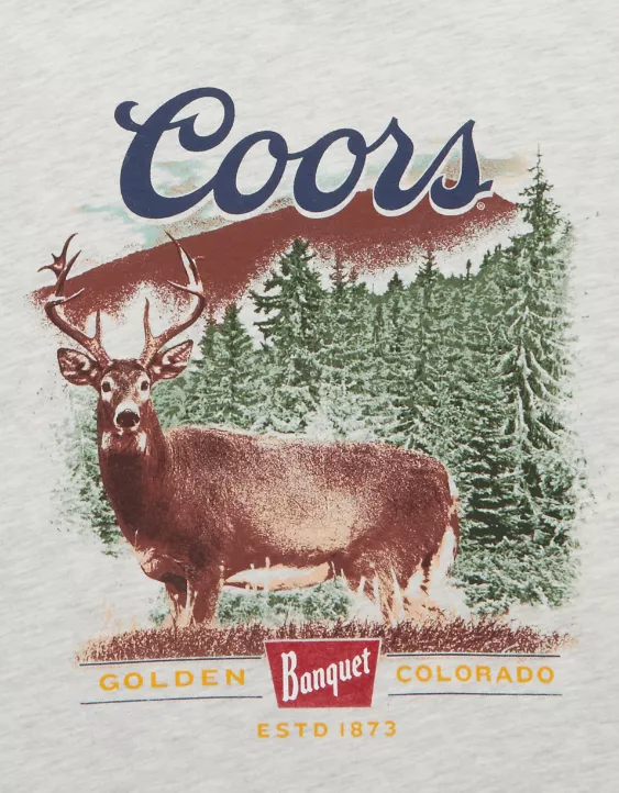 AE Boxy Coors Banquet Graphic T-Shirt - Image 7