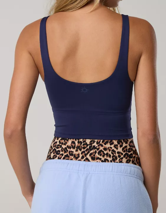 OFFLINE By Aerie Real Me Low Key Longline Sports Bra - Image 2