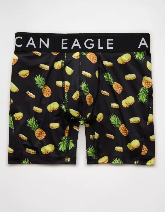 AEO Men's Pineapple 6" Flex Boxer Brief - Image 3