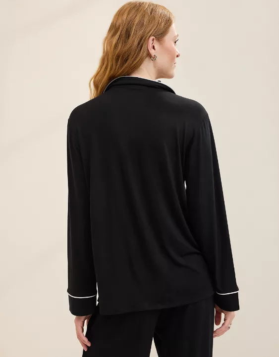 Aerie Real Soft® Pajama Shirt - Image 2