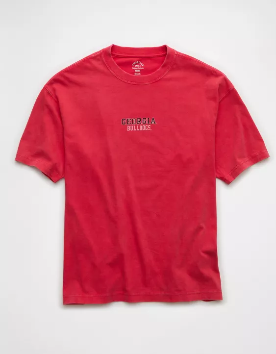 AE Boxy Georgia Bulldogs Graphic T-Shirt - Image 3