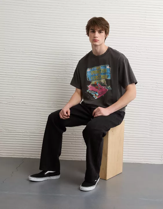 AE Boxy Bruce Springsteen Graphic T-Shirt - Image 5