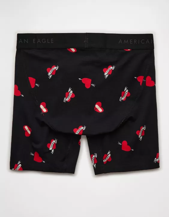 AEO Men's Valentine's Day 6" Classic Boxer Brief - Image 4