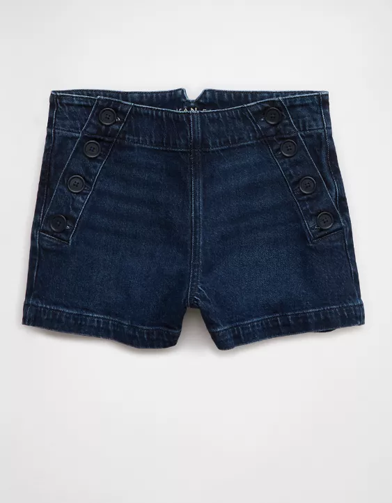 AE Stretch Denim Mom Short - Image 3