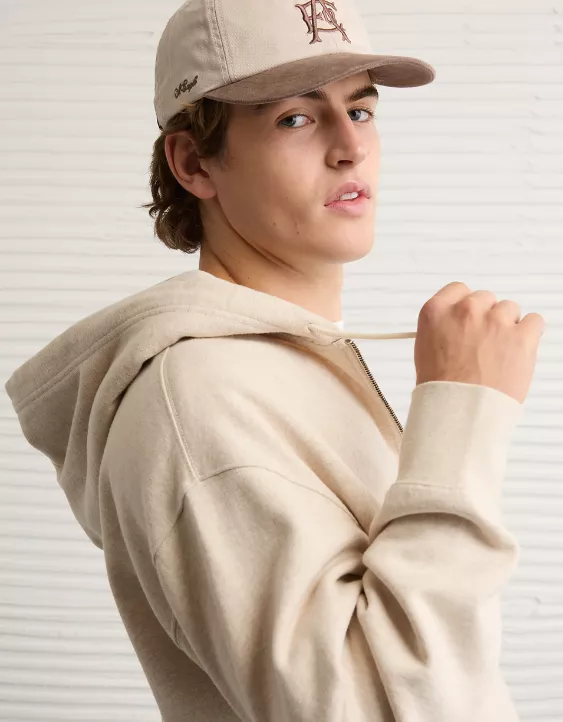 AE Laidback Luxe Heavyweight Full-Zip Hoodie - Image 6