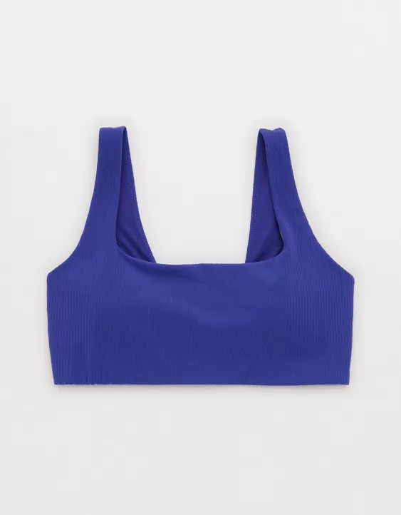 OFFLINE By Aerie Real Me XTRA Ribbed Classic Sports Bra - Image 3