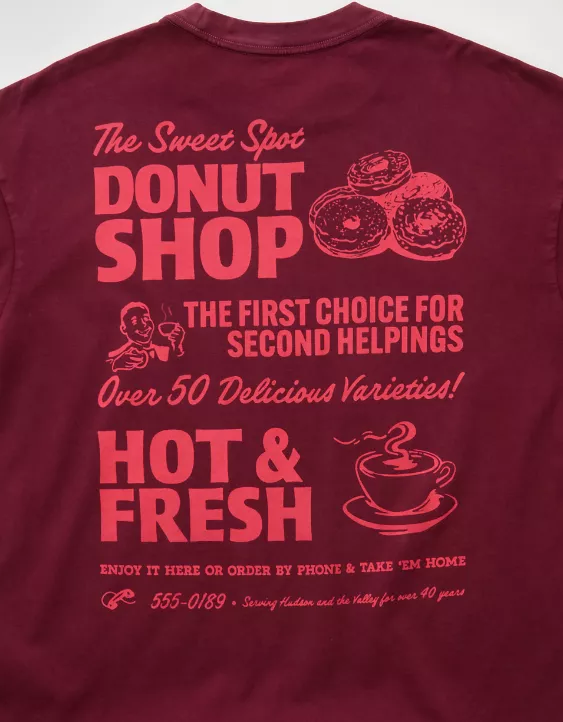 AE Boxy Food Graphic T-Shirt - Image 6