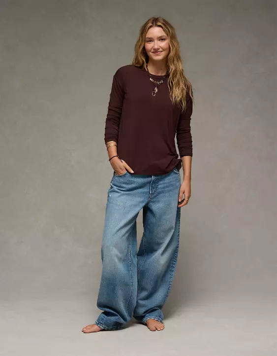 AE Soft & Sexy Long Sleeve T-Shirt - Image 5