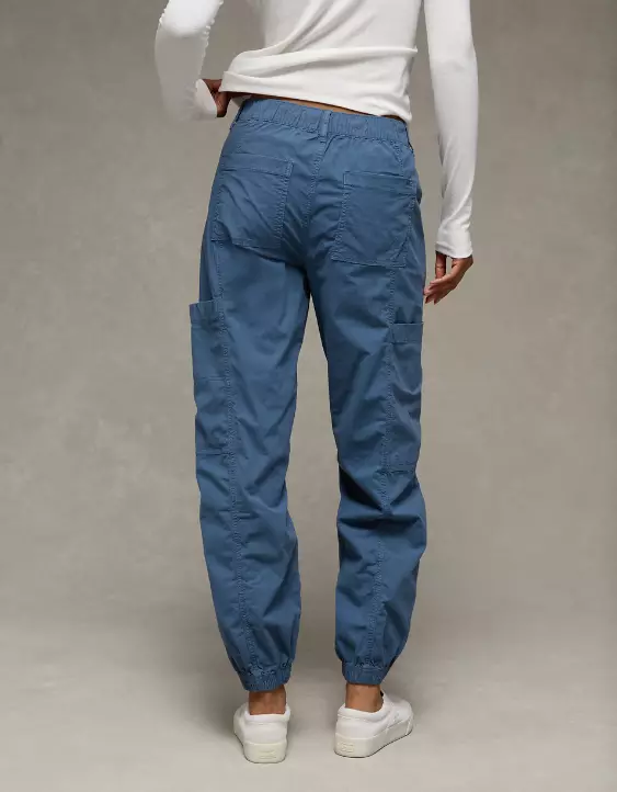 AE Snappy Stretch High-Waisted Baggy Cargo Jogger - Image 2