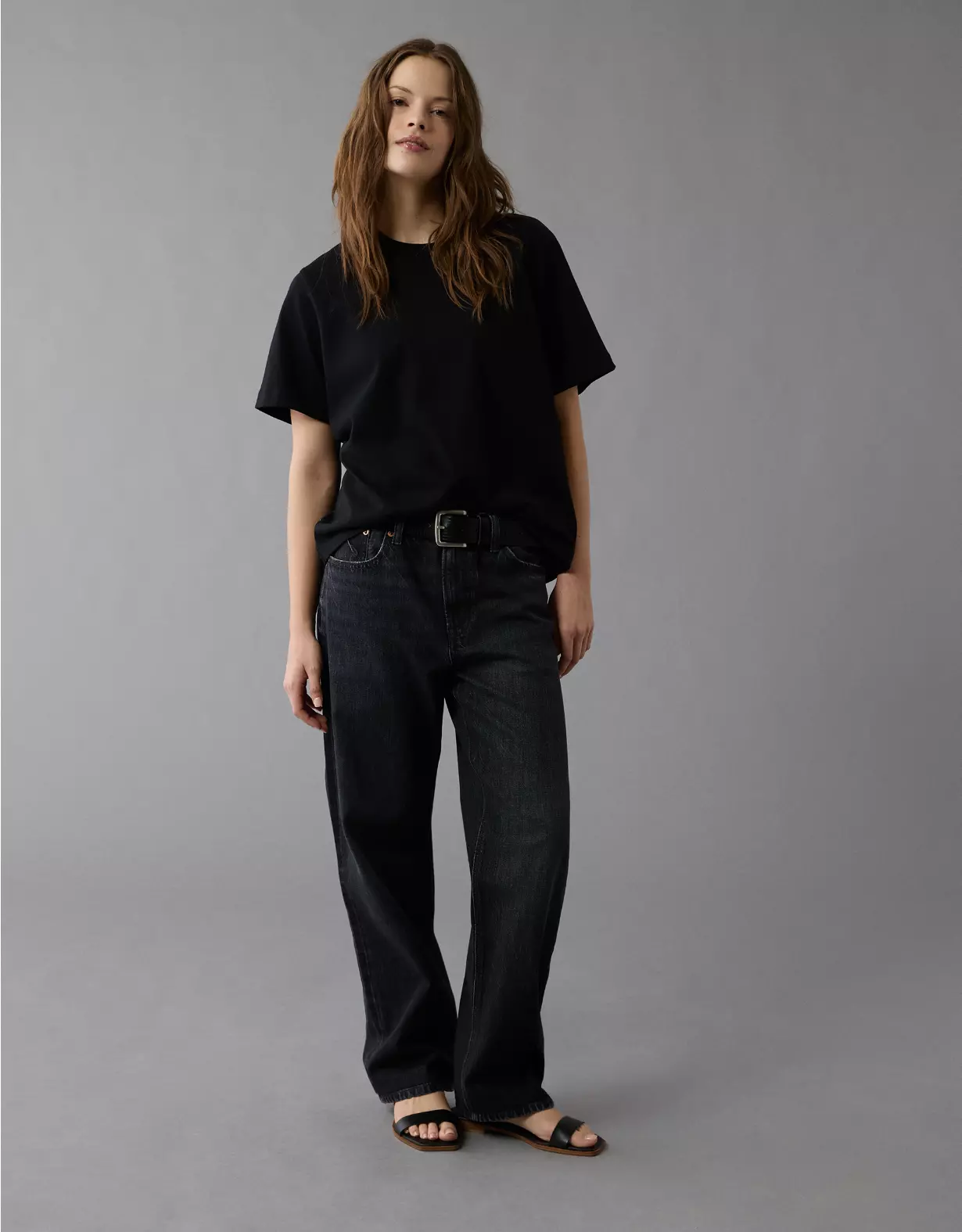 AE Low-Rise Baggy Straight Jean