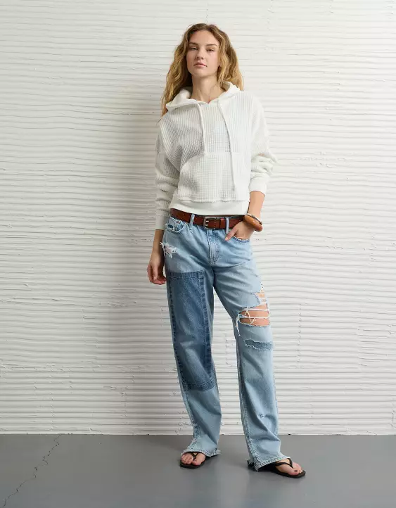 AE Waffle Fleece Hoodie - Image 5