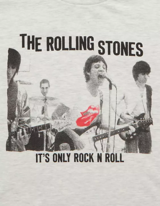 AE Boxy The Rolling Stones Graphic T-Shirt - Image 6