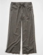 AE Stretch Low Rise Wide-Leg Track Pant