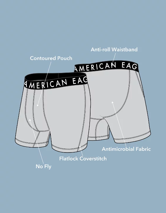AEO Men's Pickle 6" Flex Boxer Brief - Image 6