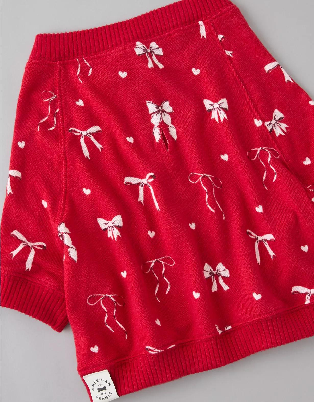 ABO Plush Bow PJ Top - Image 2