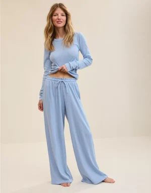 Aerie Off-Duty Pointelle Trouser PJ