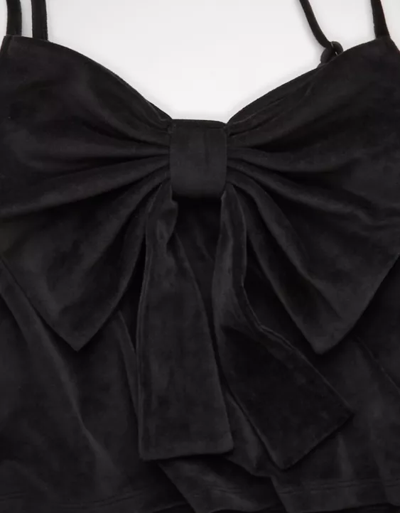 AE Velvet Bow Swing Tank Top - Image 6