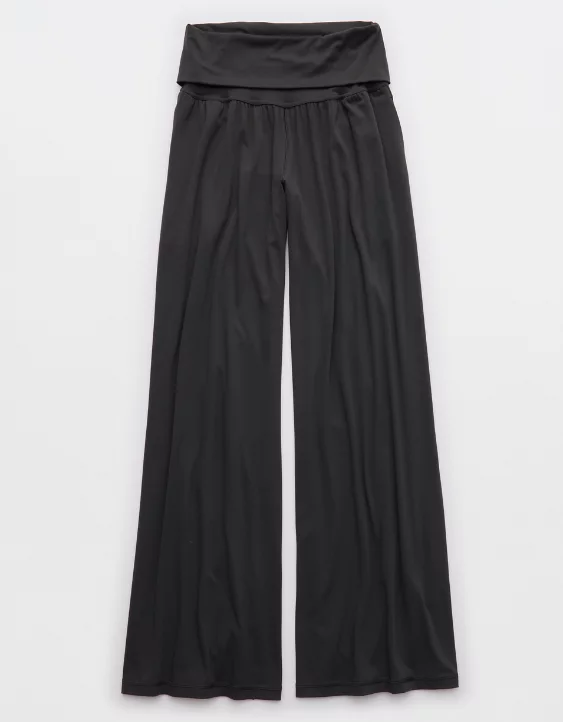 OFFLINE By Aerie Real Me Foldover Super Wide Leg Pant - Image 3