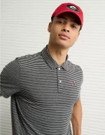 AE 24/7 Georgia Bulldogs Graphic Club Polo Shirt