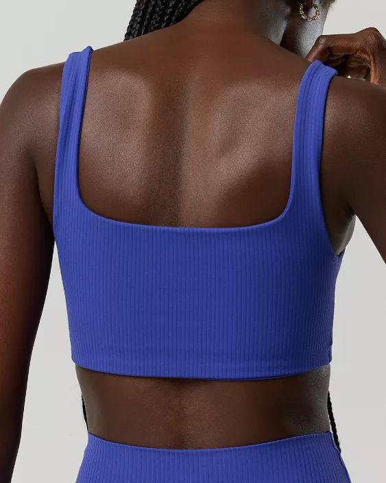 OFFLINE By Aerie Real Me XTRA Rib Switch Up V-Neck Sports Bra - Image 8