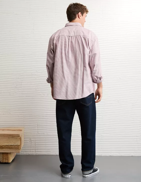 AE Everyday Relaxed Oxford Button-Up Shirt - Image 2