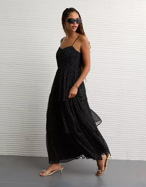 AE Sweetheart Tiered Maxi Dress - Image 6