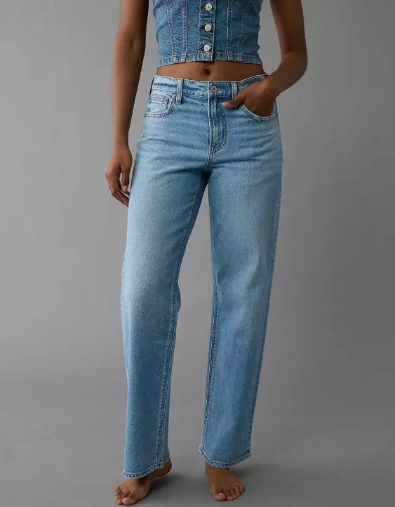 AE Strigid High-Waisted Stovepipe Jean - Image 2