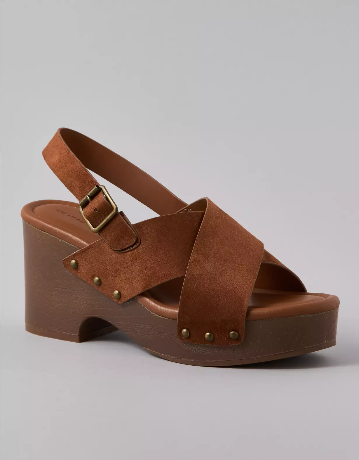 AE Criss-Cross Wedge Clog