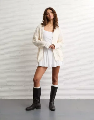 AE Chenille Cardigan Sweater