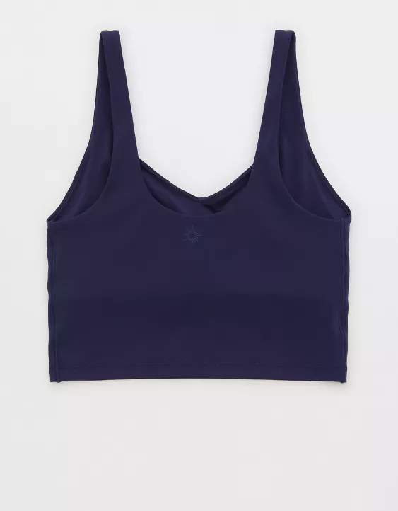 OFFLINE By Aerie Real Me Low Key Longline Sports Bra - Image 4