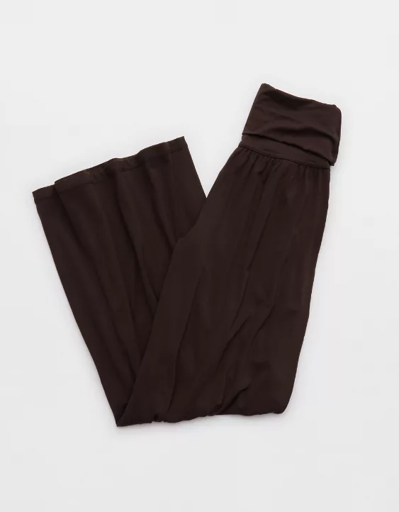 OFFLINE By Aerie Real Me Foldover Super Wide Leg Pant - Image 4