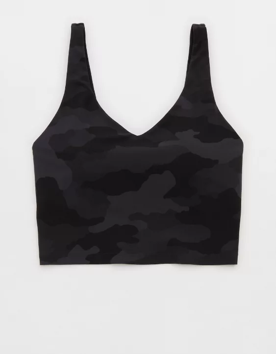 OFFLINE By Aerie Real Me Low Key Longline Sports Bra - Image 4