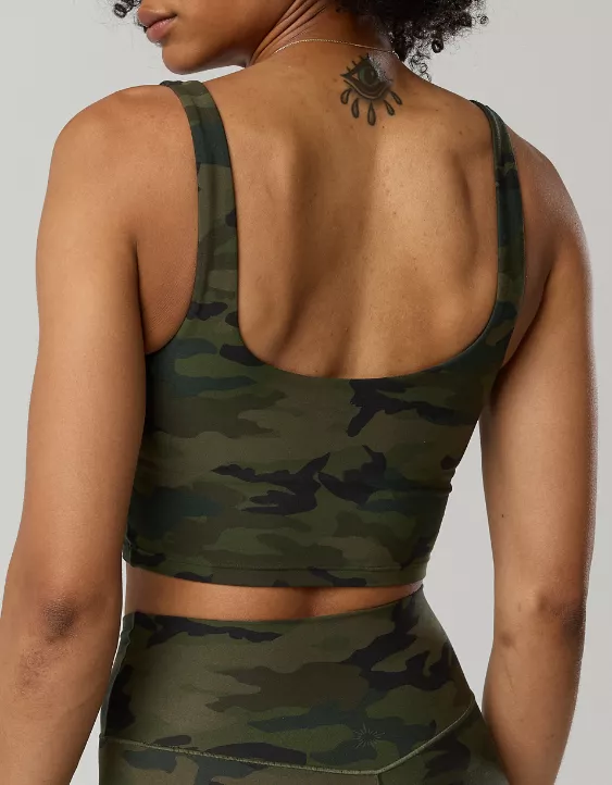 OFFLINE By Aerie Real Me Low Key Longline Sports Bra - Image 3