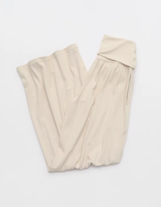 OFFLINE By Aerie Real Me Foldover Super Wide Leg Pant - Image 5