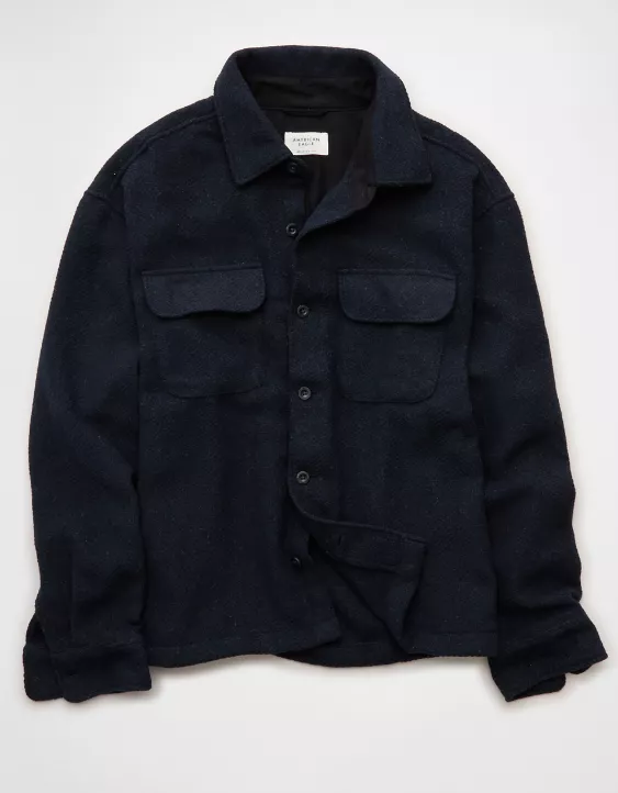 AE Textured Overshirt - Image 4