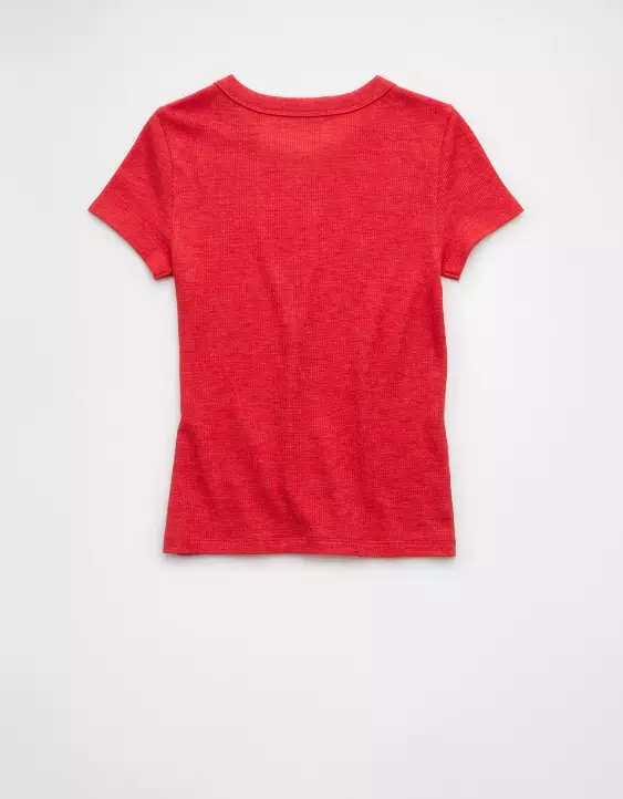 AE Waffle Baby Tee - Image 4