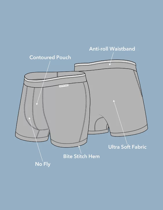 AEO Men's 4.5" Ultra Soft Boxer Brief - Image 6