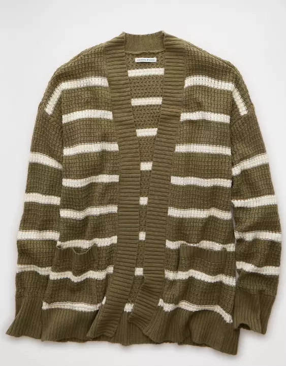 AE Open Knit Cardigan - Image 3