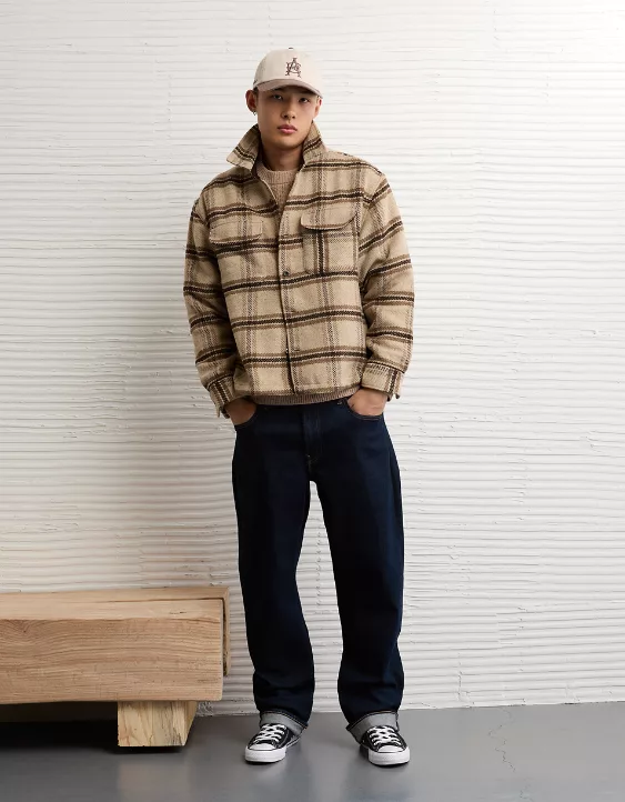 AE Textured Overshirt - Image 2
