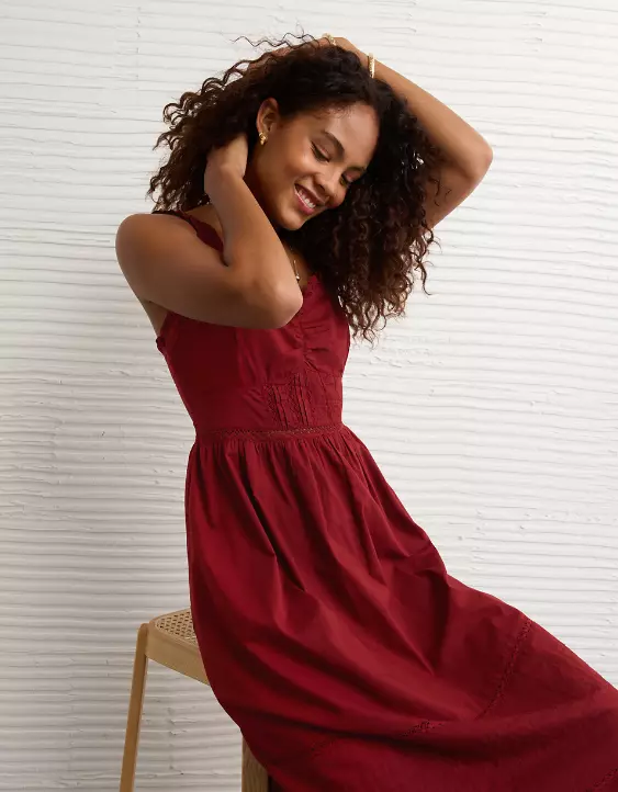 AE Catie Corset Midi Dress - Image 5