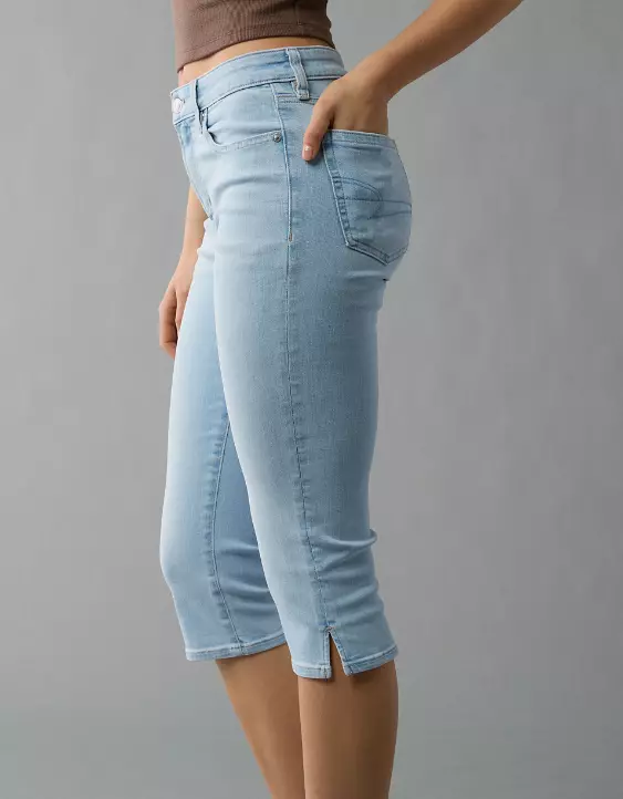 AE Next Level High-Waisted Capri Jean - Image 5